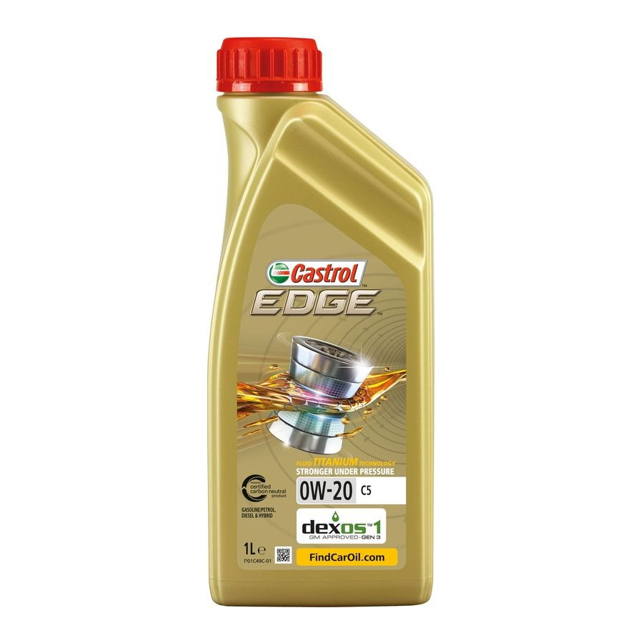 Motorolie Castrol Edge 0W20 C5 1L | Winparts.nl - Motorolie