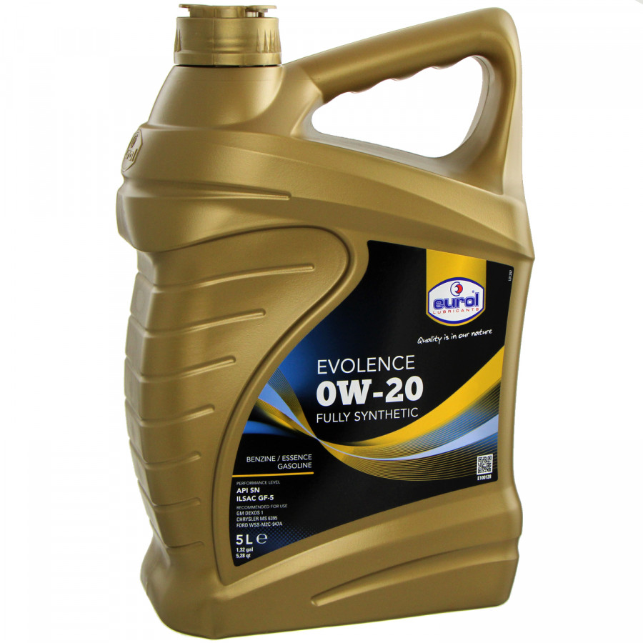 Op zoek naar motorolie Eurol Evolence 0W-20 5L? | Winparts