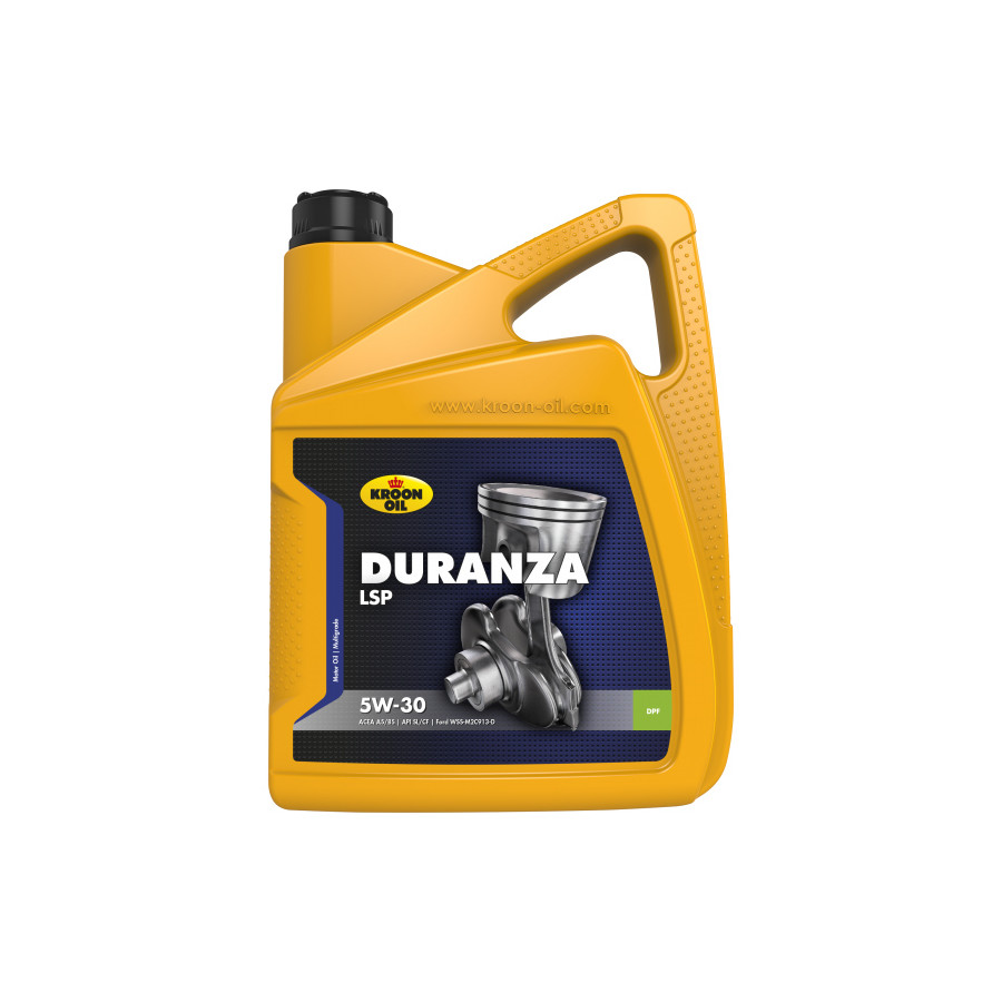 CARPOINT Kroon-Oil Duranza LSP 5W-30 Motoröl – 1 Liter, Low-SAPS, Für Ford, Renault, Jaguar Land Rover