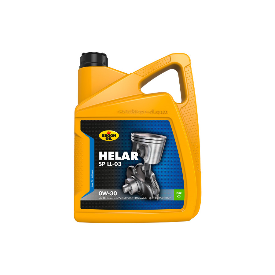 Motorolie KROON 0W30 HELAR SP 5L