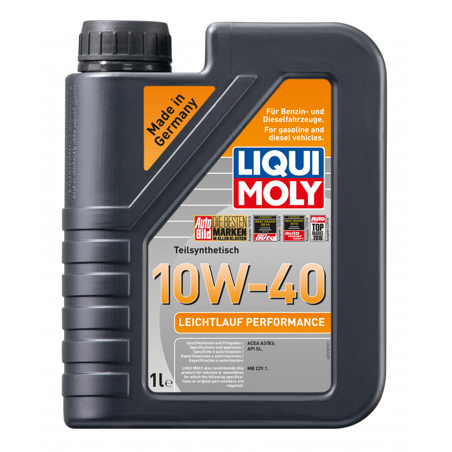Motorolie LIQUI MOLY LEICHTLAUF PERFORMANCE 10W40