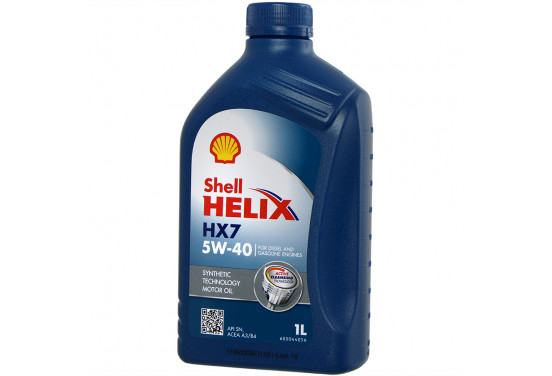 Motorolie Shell Helix HX7 5W40 A3/B3/B4 1L