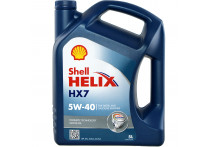 Motorolie Shell Helix HX7 5W40 A3/B3/B4 5L