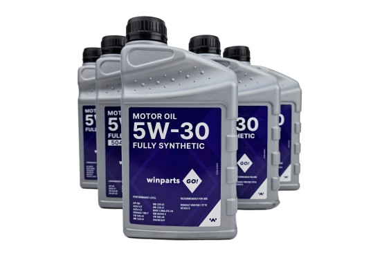 Motorolie Winparts GO! 5W30 Fullsynthetic 5L