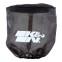 K&N sportfilter hoes PL-3214, zwart (PL-3214DK)