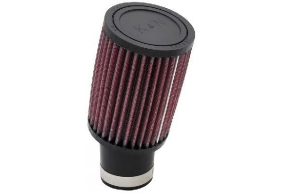 K&N universeel cilindrisch filter 52mm 17 graden aansluiting, 89mm uitwendig, 127mm Hoogte (RU-1780)