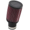 K&N universeel cilindrisch filter 52mm 17 graden aansluiting, 89mm uitwendig, 127mm Hoogte (RU-1780), voorbeeld 2