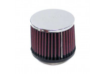 K&N universeel cilindrisch filter 52mm aansluiting, 89mm uitwendig, 76mm Hoogte (RC-1150)