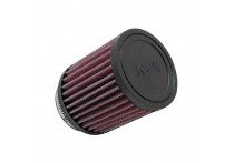 K&N universeel cilindrisch filter 64mm aansluiting, 5 graden hoek, 89mm uitwendig, 102mm Hoogte (RB-