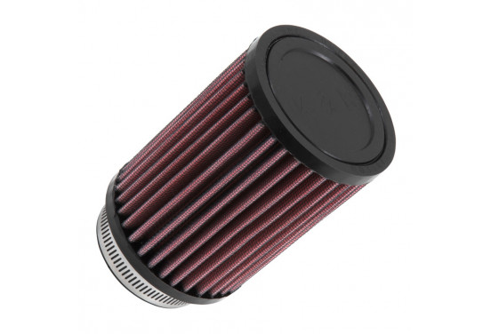 K&N universeel cilindrisch filter 64mm aansluiting, 89mm uitwendig, 127mm Hoogte (RD-0710)