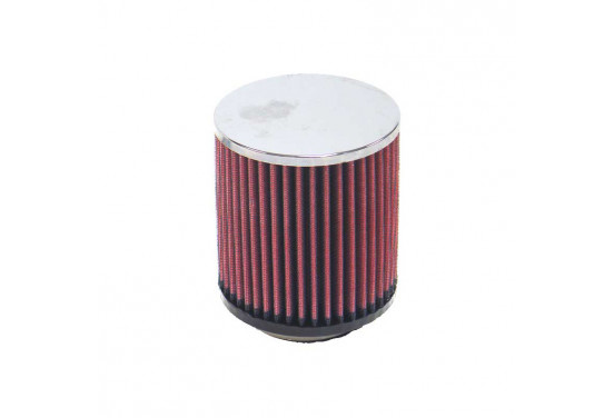 K&N universeel cilindrisch filter 73mm aansluiting, 114mm uitwendig, 127mm Hoogte (RC-3710)