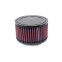 K&N universeel cilindrisch filter 76mm aansluiting, 127mm uitwendig, 76mm Hoogte (RU-2420)