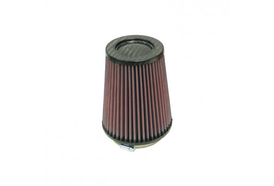 K&N universeel conisch filter 102mm aansluiting, 137mm Bodem, 102mm Top, 165mm Hoogte, carbon top (R