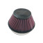 K&N universeel conisch filter 152mm aansluiting, 190mm Bodem, 114mm Top, 102mm Hoogte (RU-4600)