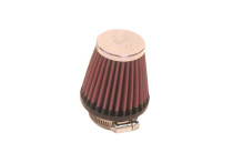 K&N universeel conisch filter 48mm aansluiting, 76mm Bodem, 51mm Top, 76mm Hoogte (RC-1090)