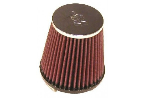 K&N universeel conisch filter 70mm aansluiting, 119mm Bodem, 89mm Top, 124mm Hoogte (RC-9350)
