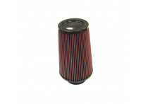 K&N universeel conisch filter 86mm aansluiting, 152mm Bodem, 114mm Top, 229mm Hoogte, carbon top (RP