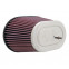 K&N universeel ovaal/conisch filter Ovale aansluiting 75mm x 121mm, 133mm x 219mm, 140mm Hoogte (RC-