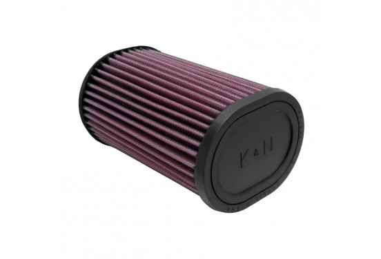 K&N universeel ovaal filter 62mm 20 graden aansluiting, 114mm x 95mm, 178 mm (RU-1390)