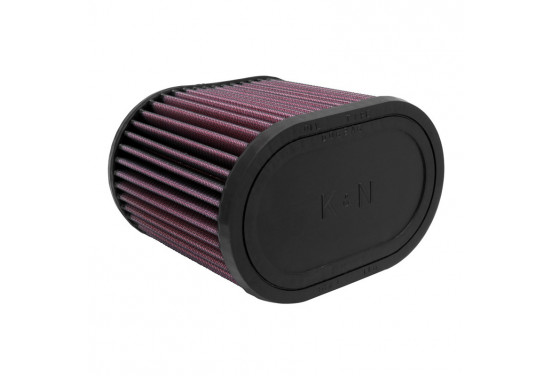 K&N universeel ovaal filter 70mm aansluiting, 159mm x 102mm, 127mm Hoogte (RU-1500)