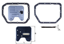 Hydraulische filter, automatische transmissie