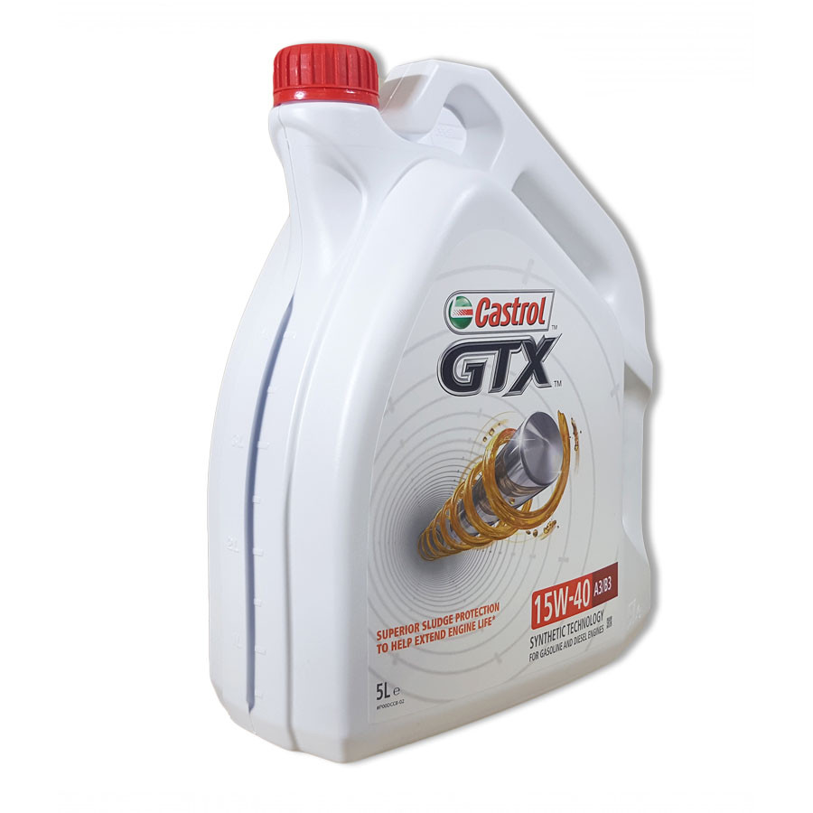 Huile Moteur Castrol GTX 15W40 A3 / B3 5L 14FAA3 | Winparts.fr - Huile ...