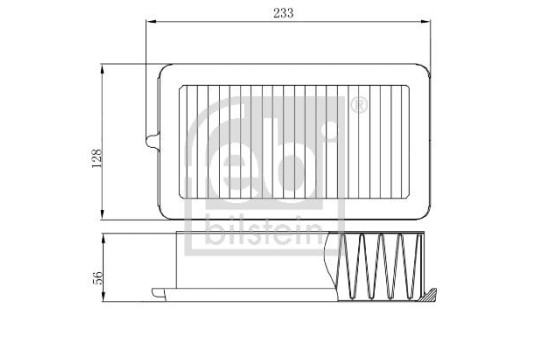 Filtre à air 174597 FEBI, Image 5