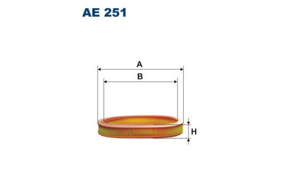 Filtre à air AE 251 Filtron