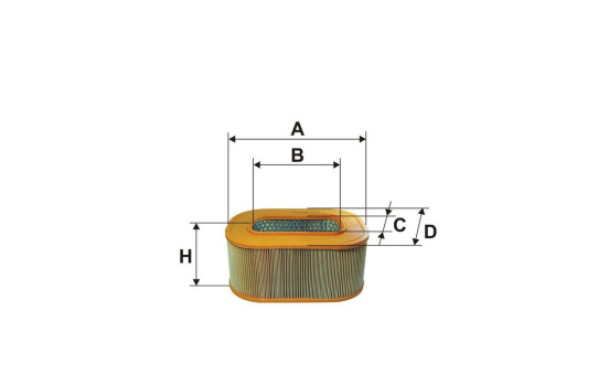 Filtre à air AE 326 Filtron, Image 2