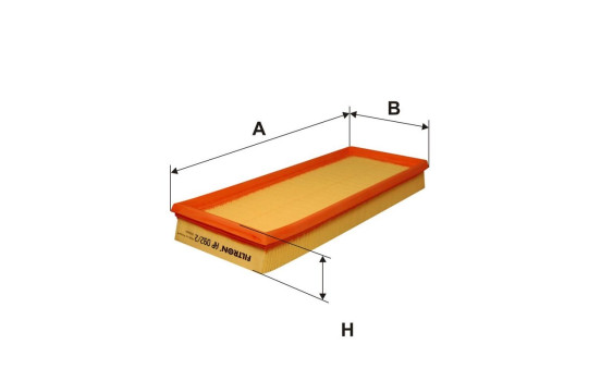 Filtre à air AP 092/2 Filtron, Image 2
