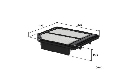 Filtre à air AP 104/7 Filtron, Image 2
