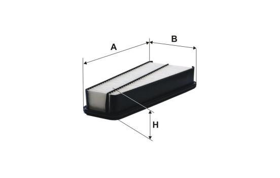 Filtre à air AP 166/1 Filtron, Image 2