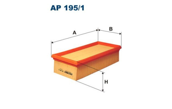 Filtre à air AP 195/1 Filtron