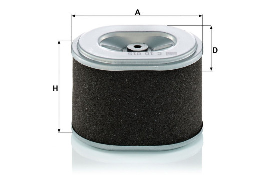 Filtre à air C 10 015 MANN-FILTER, Image 2