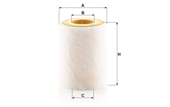 Filtre à air C 1036/2 Mann, Image 3
