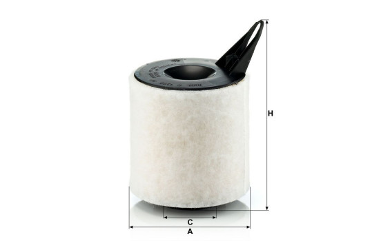 Filtre à air C 1370 MANN-FILTER, Image 3