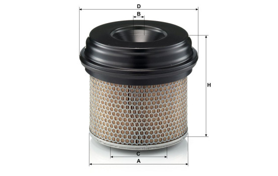 Filtre à air C 21 338 Mann, Image 3