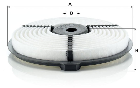 Filtre à air C 2223 MANN-FILTER, Image 3