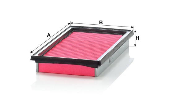 Filtre à air C 2420 MANN-FILTER, Image 4