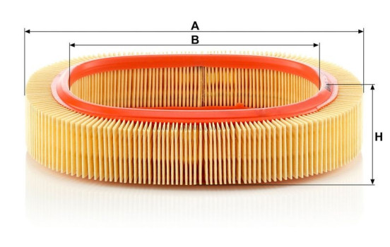 Filtre à air C 2440 MANN-FILTER, Image 3