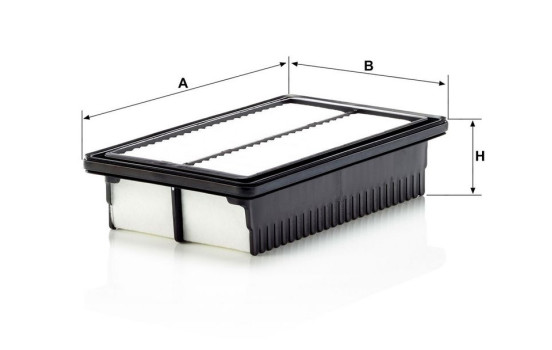 Filtre à air C 25 002 Mann, Image 3