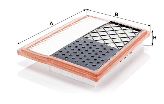 Filtre à air C 25 004 Mann, Image 2