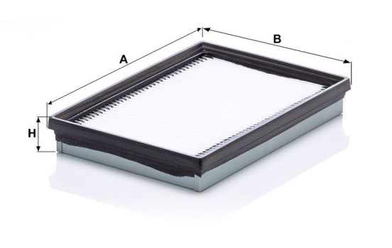 Filtre à air C 27 025 Mann, Image 3
