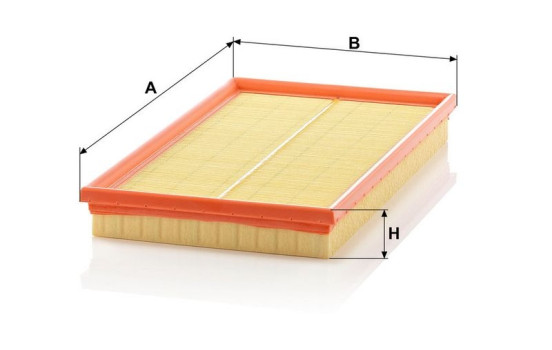 Filtre à air C 34 104 Mann, Image 3