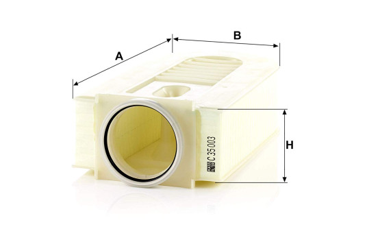 Filtre à air C 35 003 Mann, Image 2