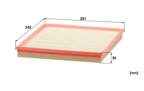 Filtre à air C 35 009 MANN-FILTER, Image 4
