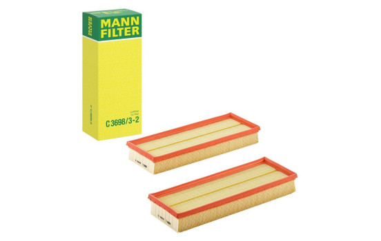 Filtre à air C 3698/3-2 MANN-FILTER, Image 4