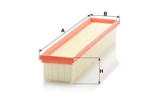 Filtre à air C 3875/1 MANN-FILTER, Image 3