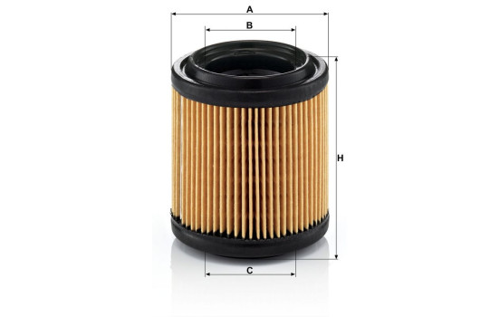 Filtre à air C 710/1 MANN-FILTER, Image 3