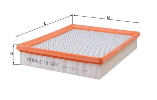 Filtre à air LX 1467 Mahle, Image 3